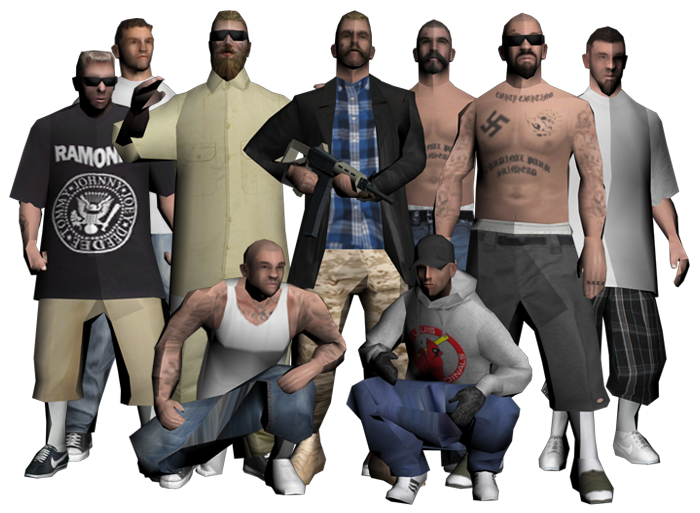 Cardinal Park Skinheads v2 - Los Santos Roleplay