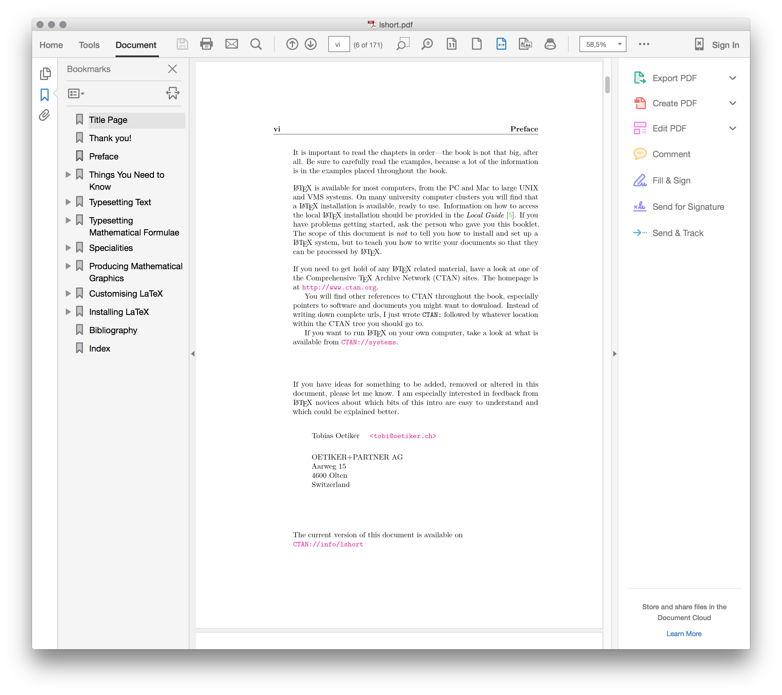 adobe acrobat reader dc for mac or windows