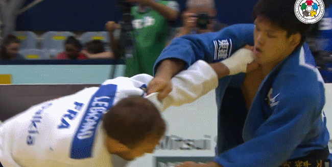 GIFs from the 2013 judo world championships in Rio Ono-vs-legrand