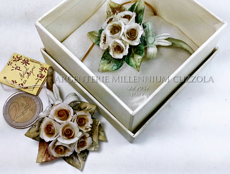 Ceramic Favours Flowers Wedding Bouquet Rose Porcelain Bouquet Flowers Ebay