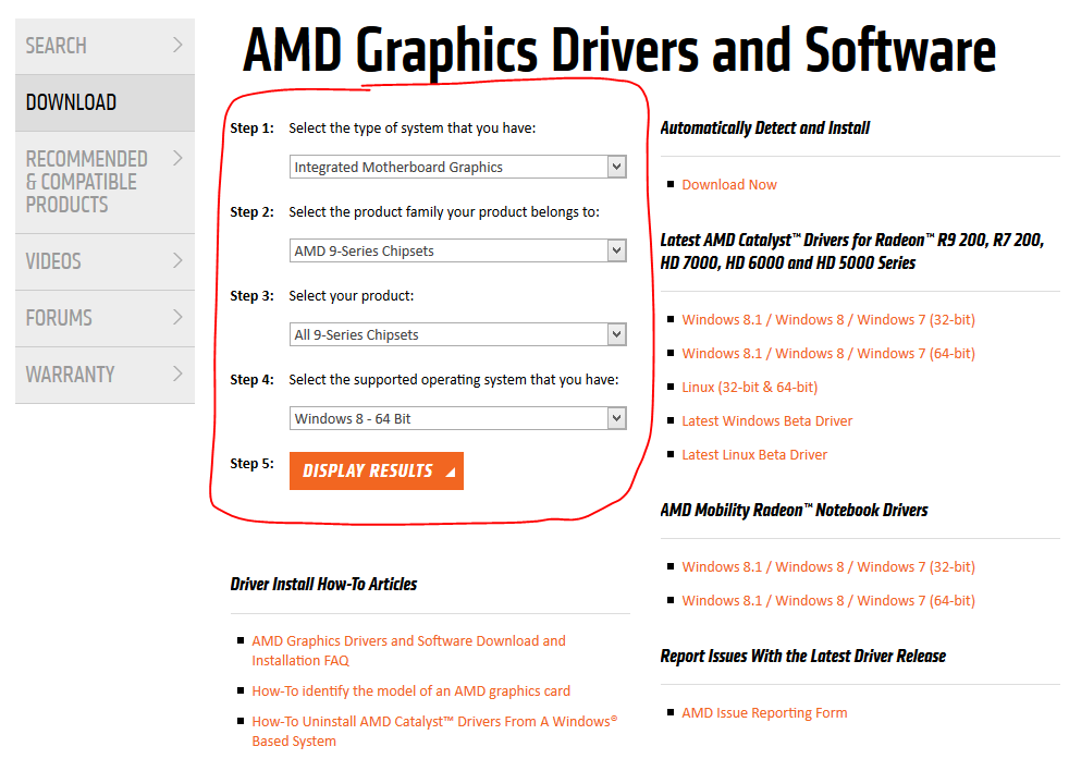 Download amd chipset drivers