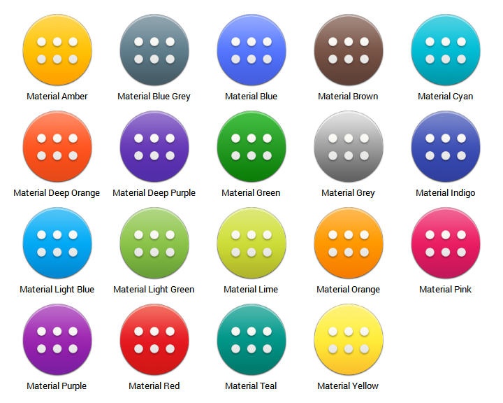 Png Material Colored App Drawer Icons Android Development And