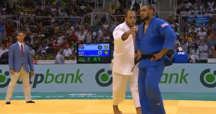 GIFs from the 2013 judo world championships in Rio Jaballah-vs-el-shehaby