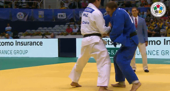 GIFs from the 2013 judo world championships in Rio Bauza-vs-bozbayev