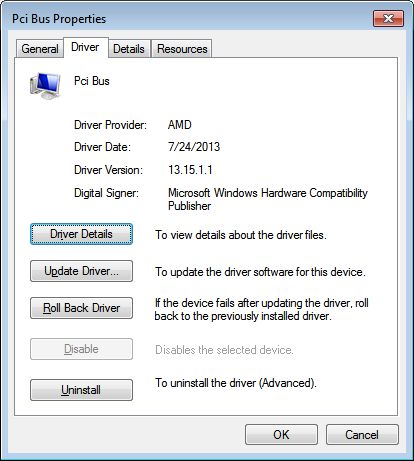 amd pci bus driver 15.201.0.0 version date 08-10-2015